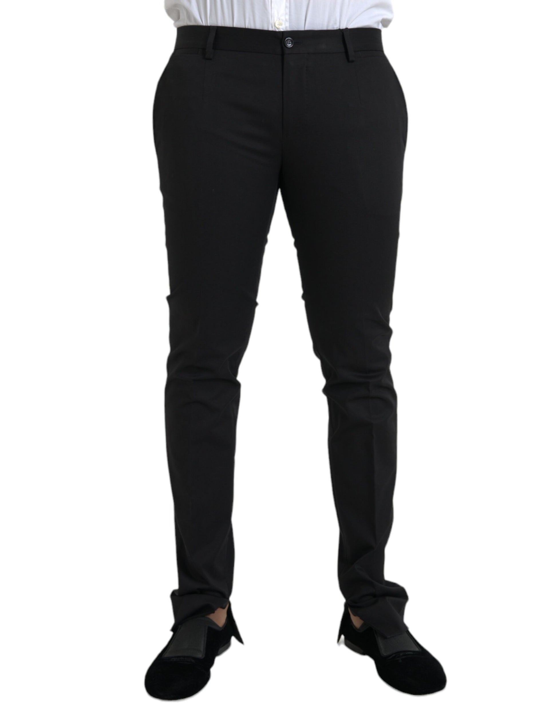 Dolce & Gabbana Black Dress Pants for Men