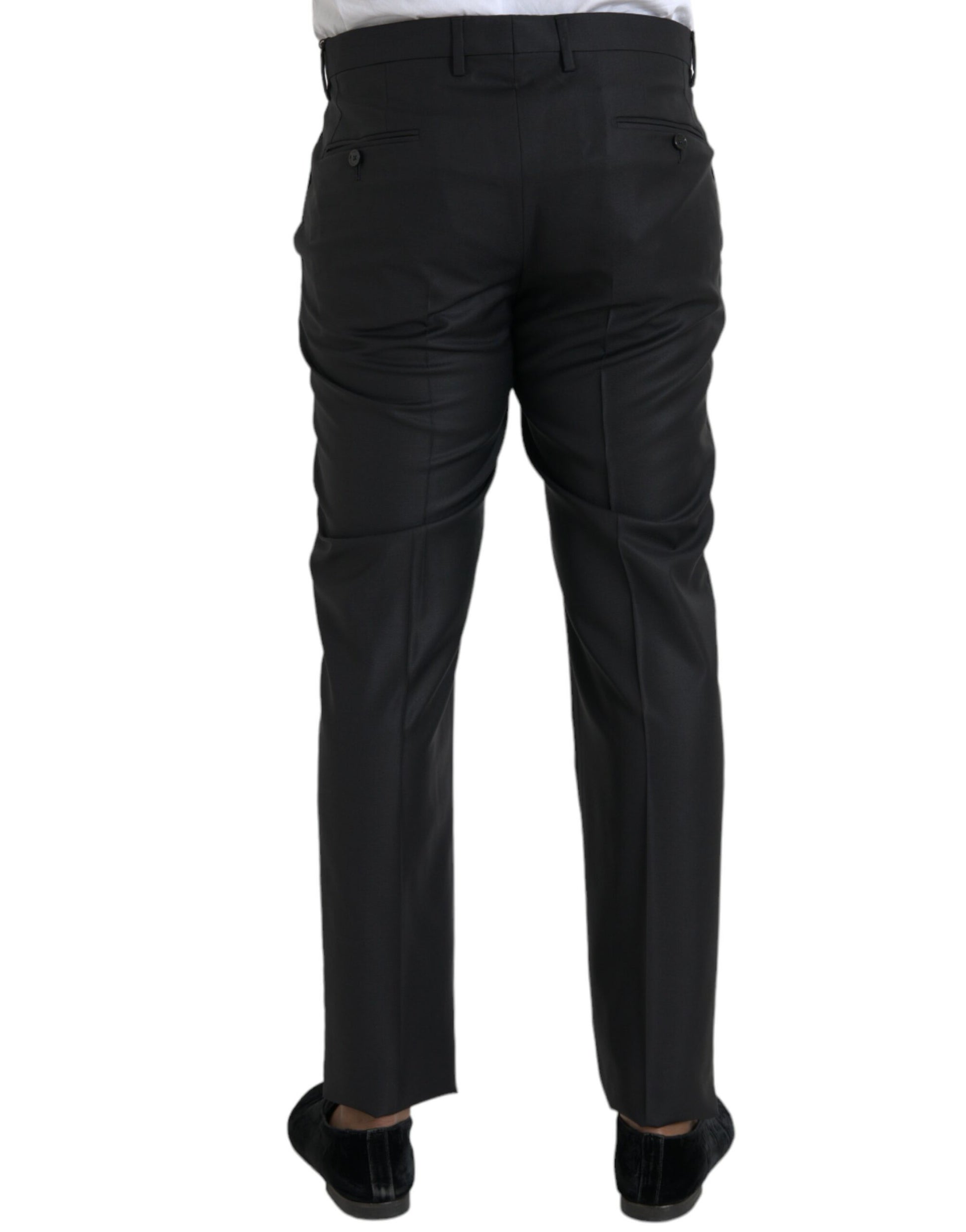 Dolce & Gabbana Black Dress Pants for Men detail view