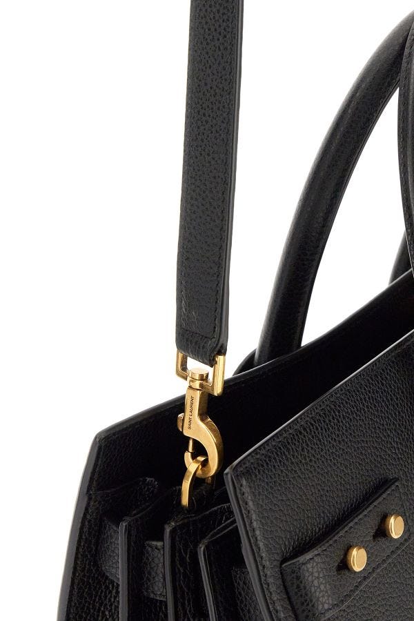 Saint Laurent Black Handbag for Women side view