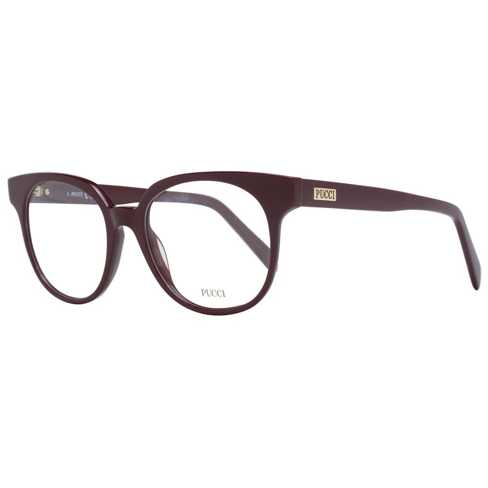 Lunettes en plastique bordeaux Emilio Pucci (monture)