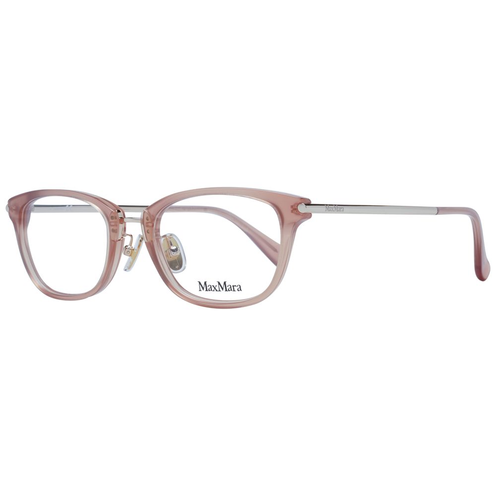 Lunettes (montures) en plastique beige Max Mara