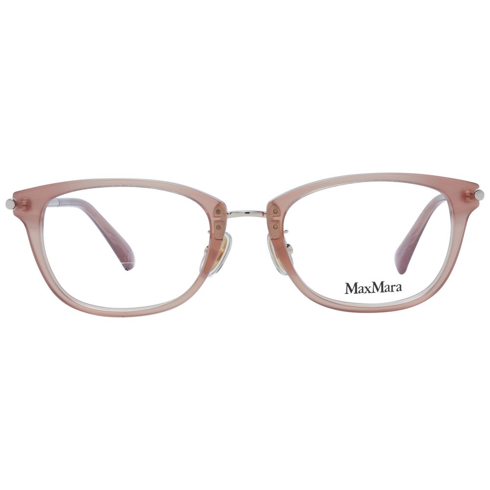 Lunettes (montures) en plastique beige Max Mara