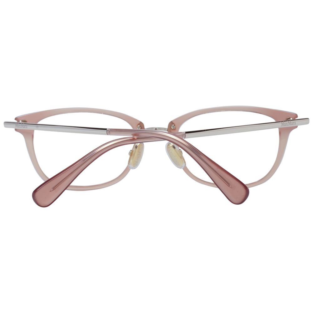 Lunettes (montures) en plastique beige Max Mara