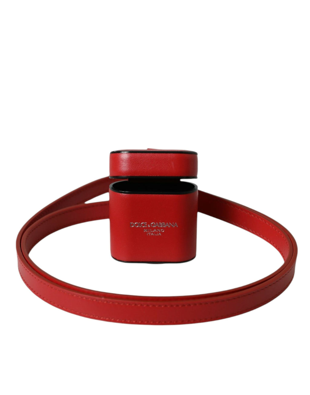 Dolce & Gabbana Red Airpod Holders for Men