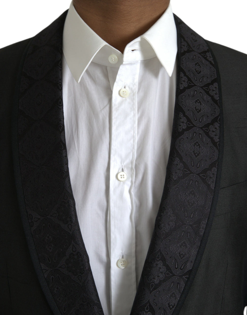 Dolce & Gabbana Black Blazer for Men detail view