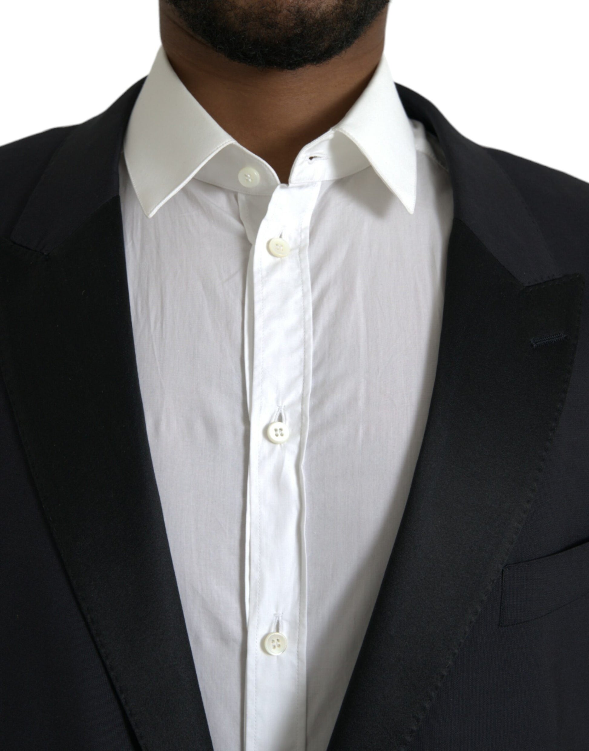 Dolce & Gabbana Blue Blazer for Men side view