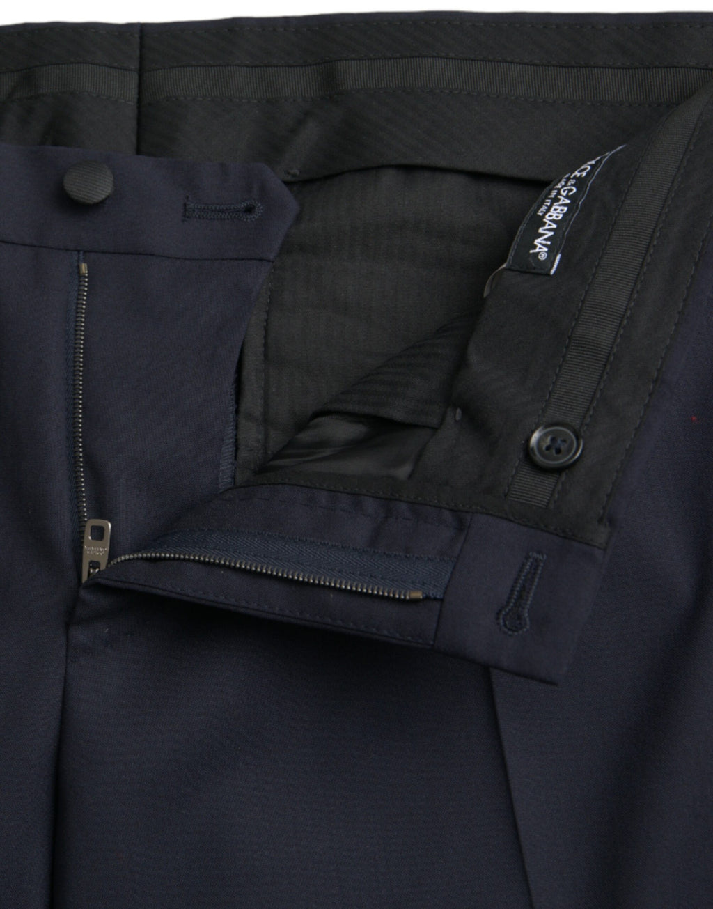 Dolce & Gabbana Blue Dress Pants for Men side view