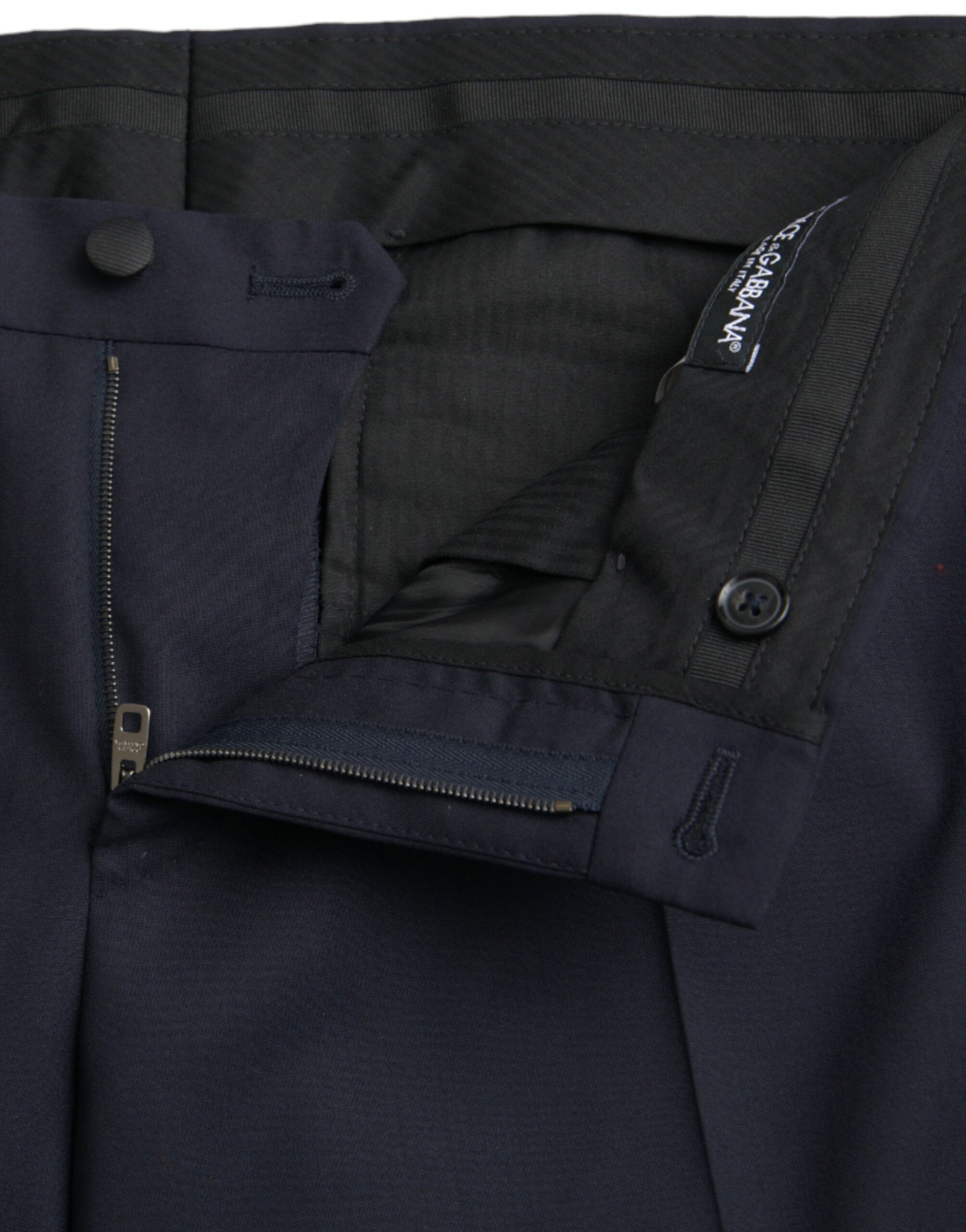 Dolce & Gabbana Blue Dress Pants for Men side view