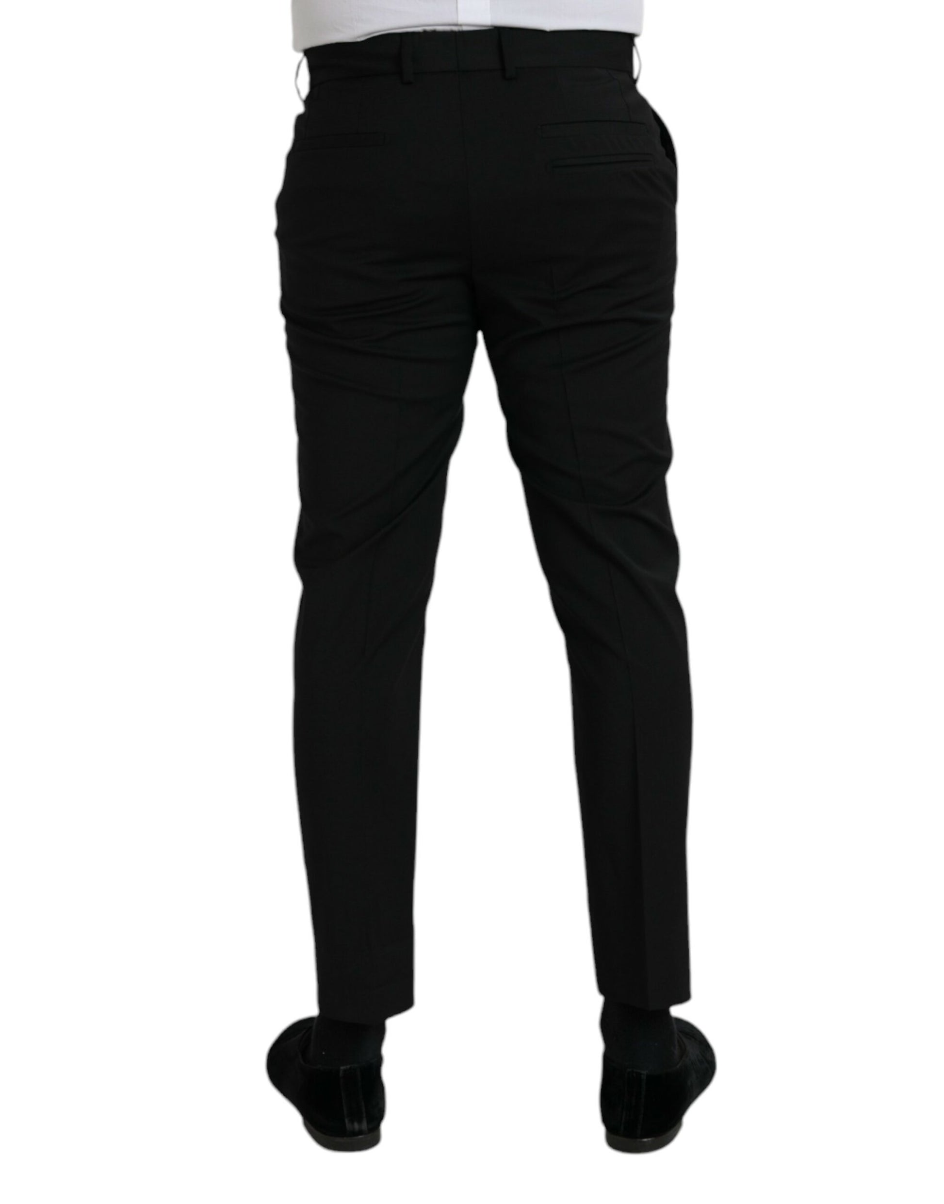 Dolce & Gabbana Black Dress Pants for Men detail view