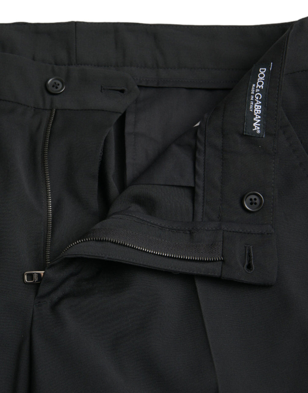 Dolce & Gabbana Black Dress Pants for Men side view