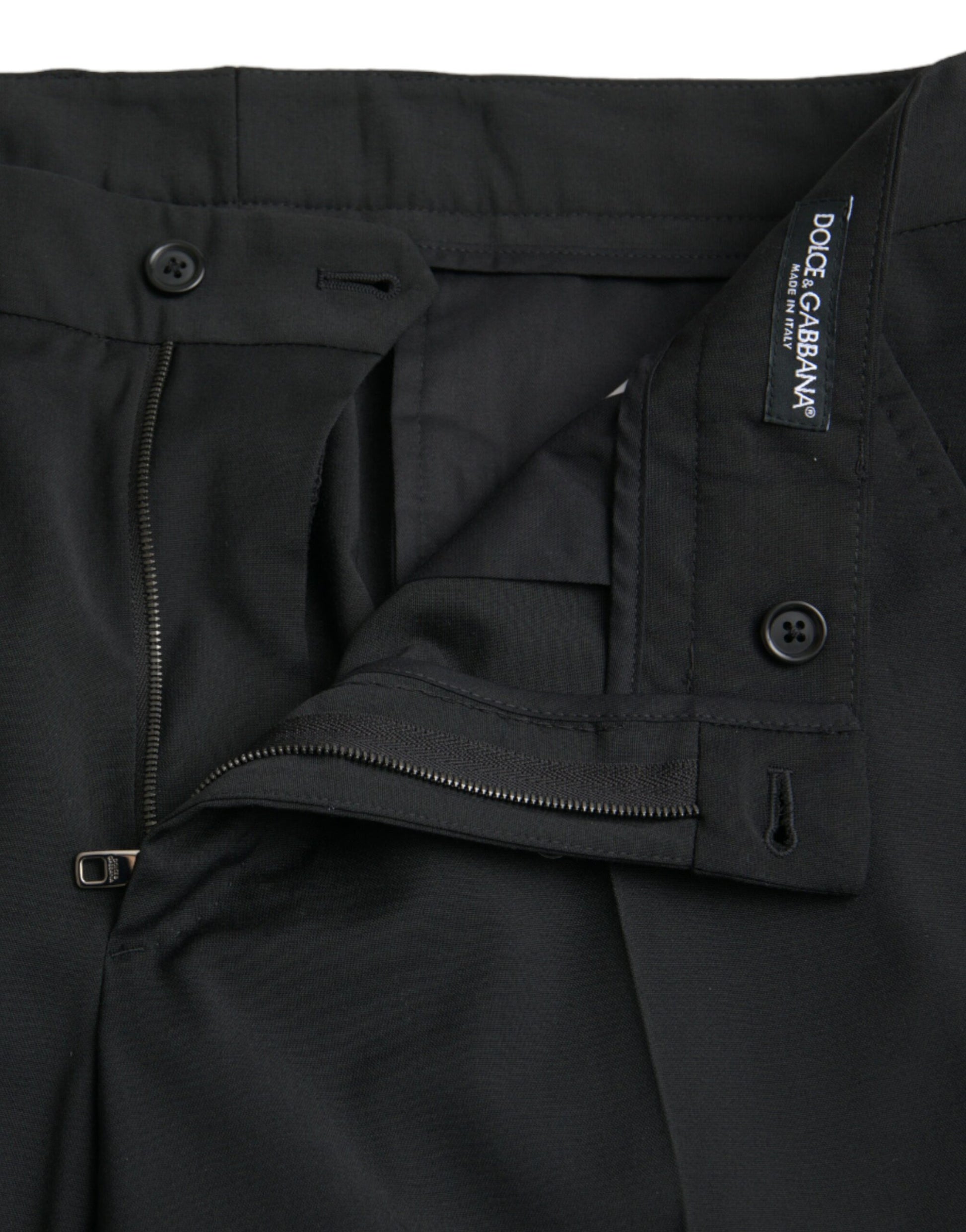 Dolce & Gabbana Black Dress Pants for Men side view