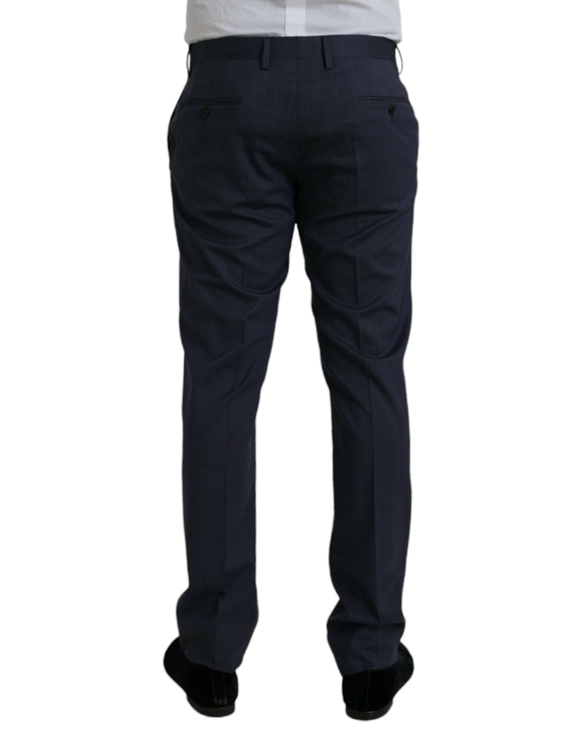 Dolce & Gabbana Blue Dress Pants for Men detail view