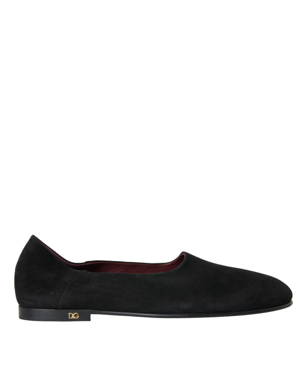 Dolce & Gabbana Black Slip On Loafers for Men