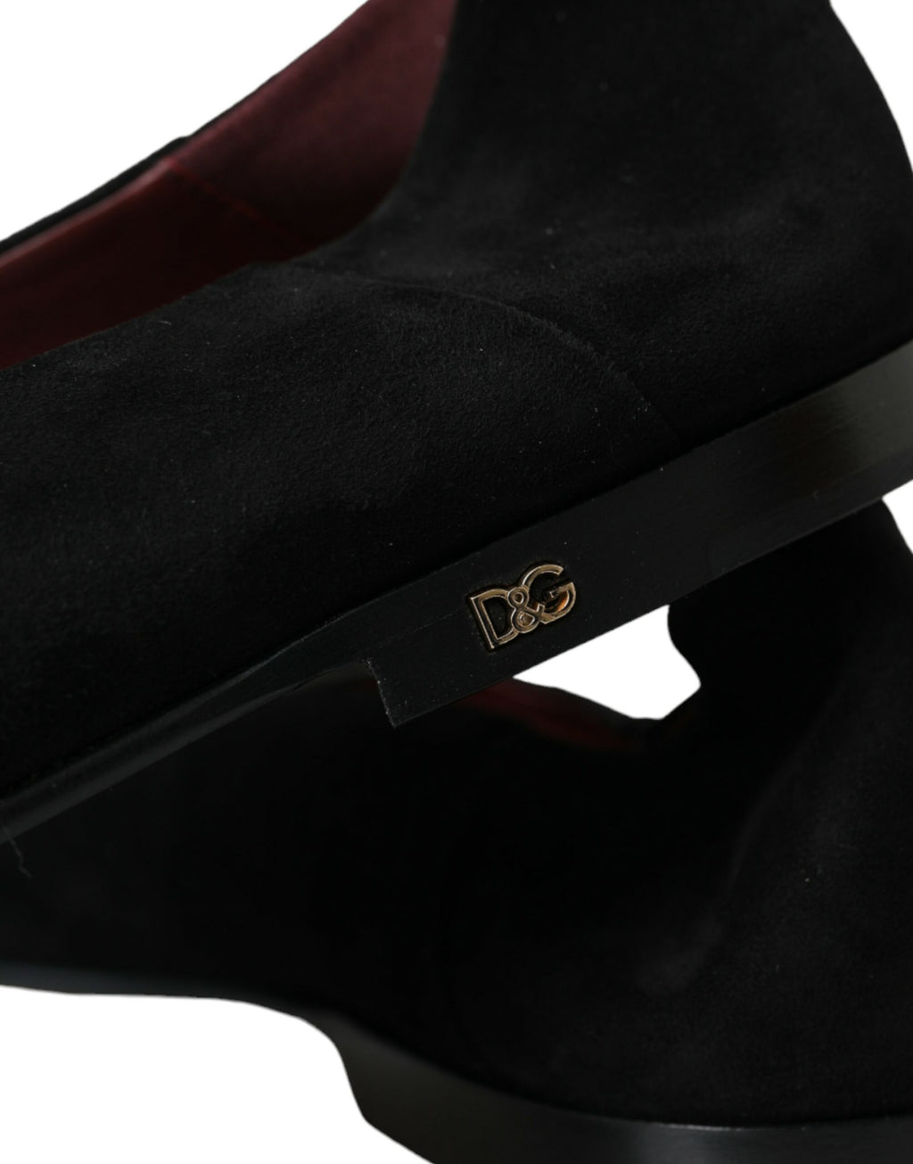 Dolce & Gabbana Black Slip On Loafers for Men additional view