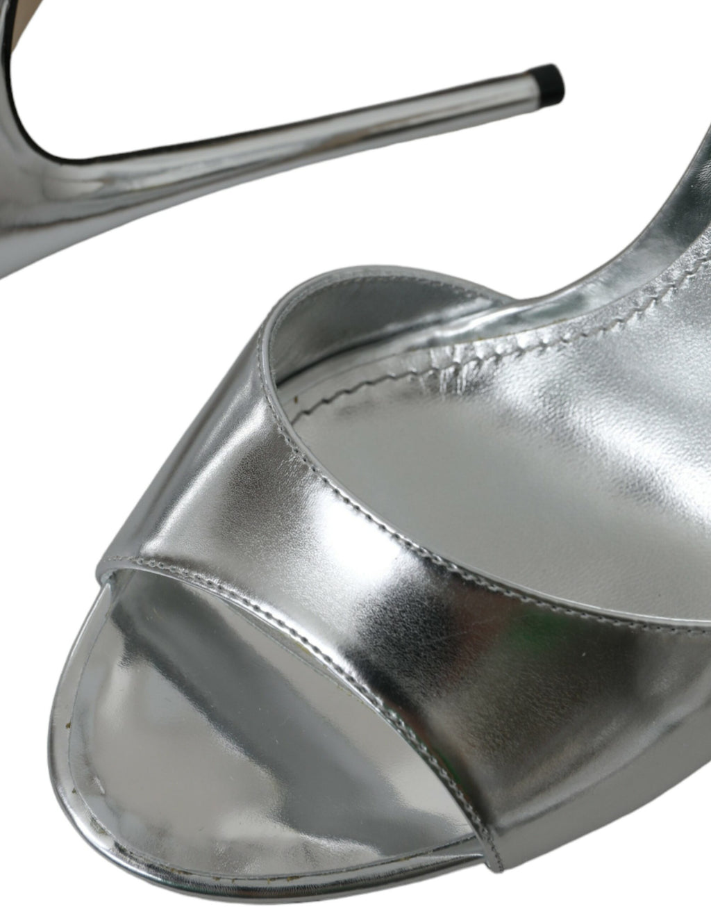 Dolce & Gabbana Silver Stiletto Heels for Women additional view