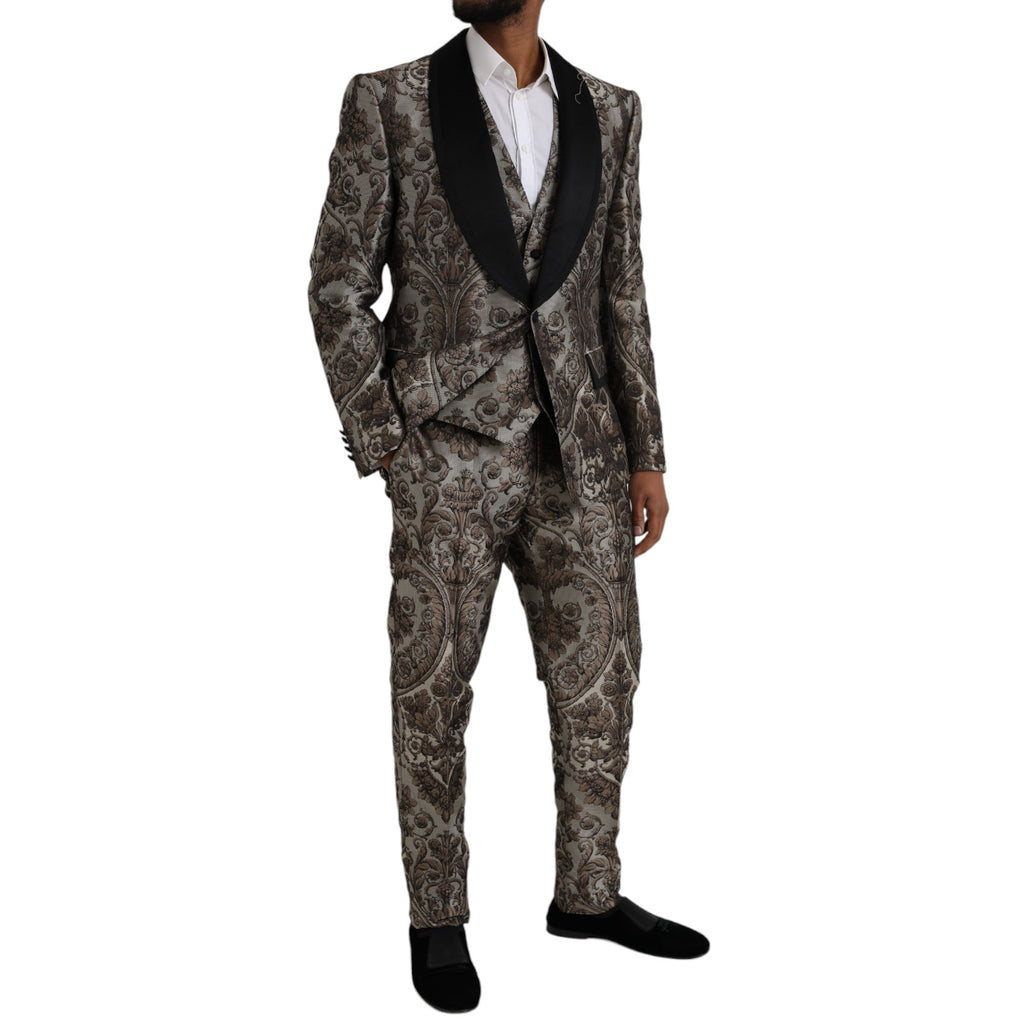 Dolce & Gabbana Brown Three Piece Suits for Men alternate view