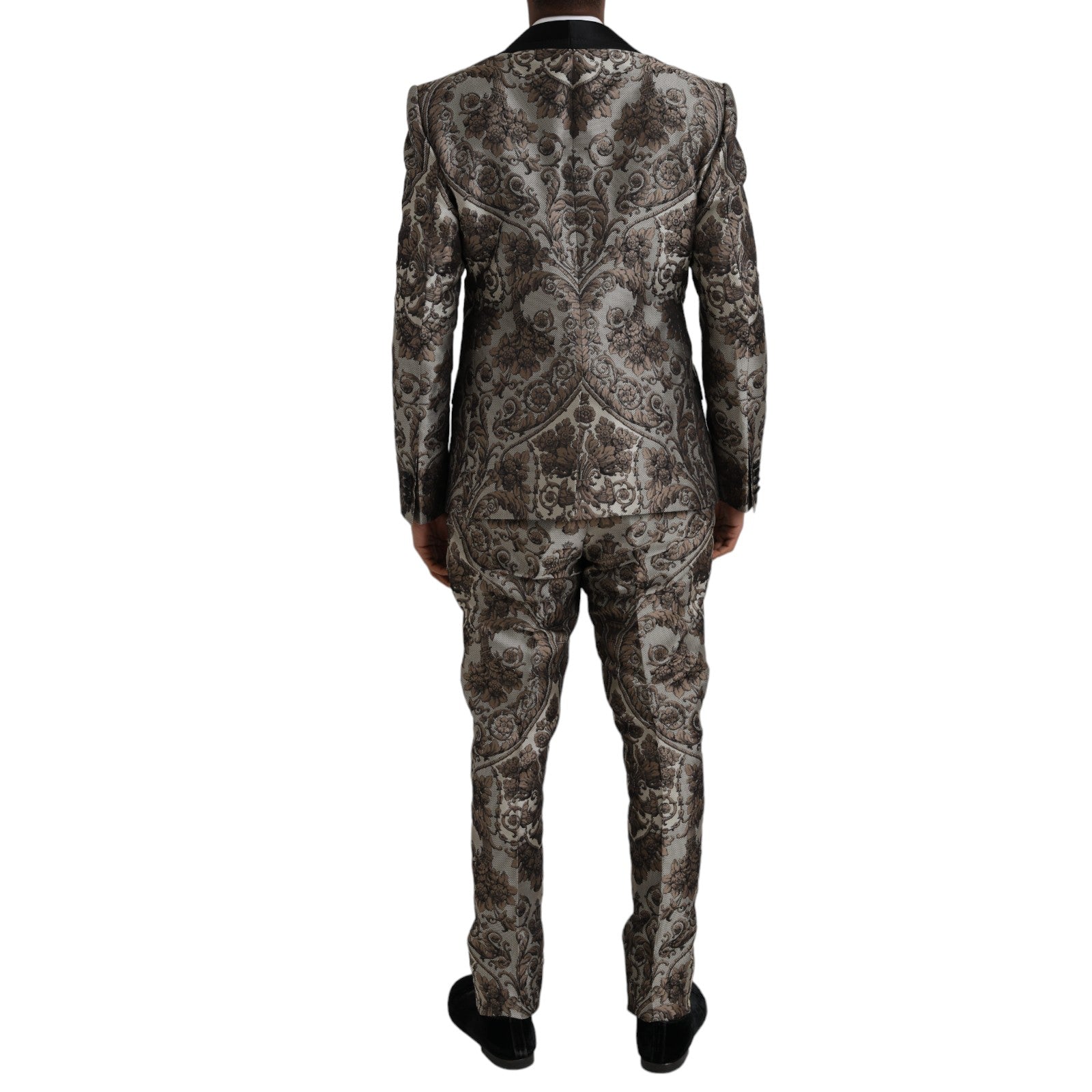 Dolce & Gabbana Brown Three Piece Suits for Men detail view