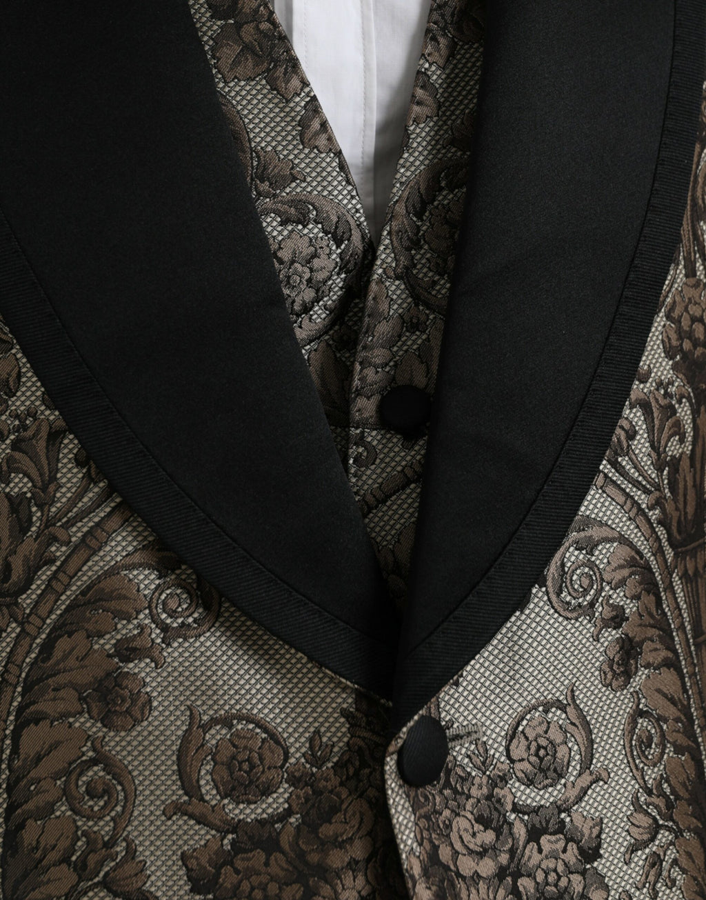Dolce & Gabbana Brown Three Piece Suits for Men additional view
