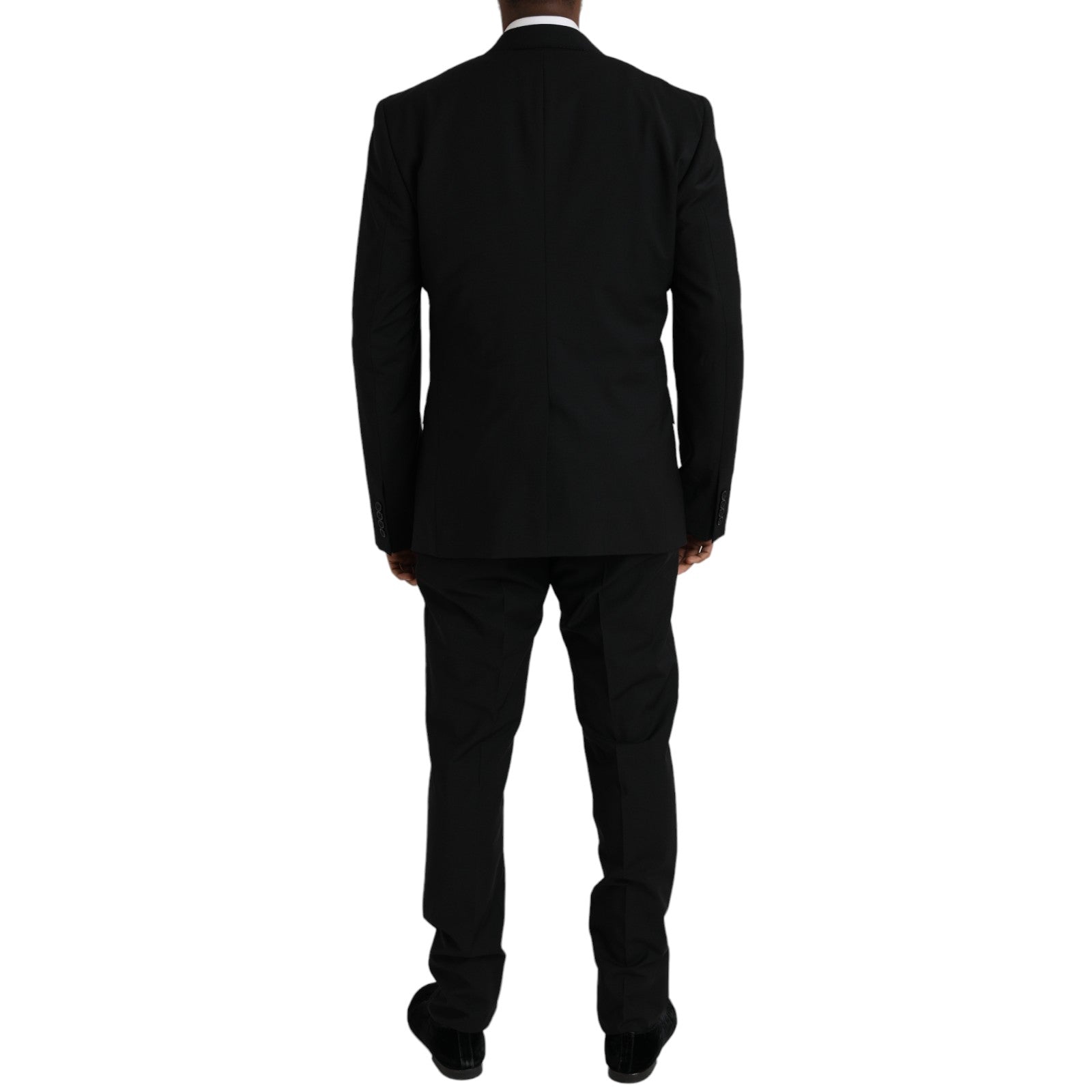 Dolce & Gabbana Black Three Piece Suits for Men detail view