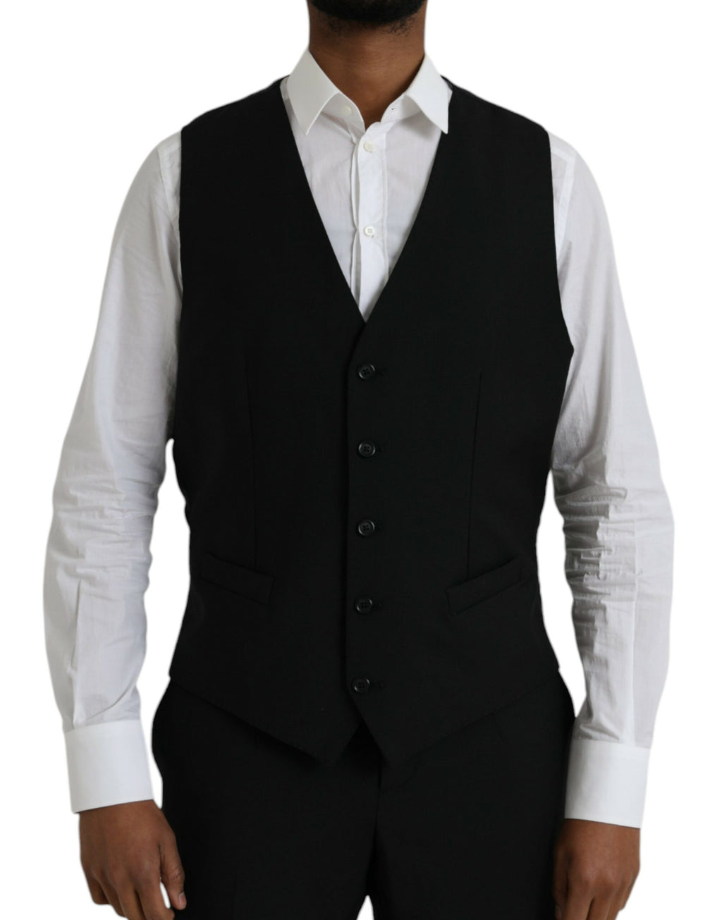 Dolce & Gabbana Black Three Piece Suits for Men additional view