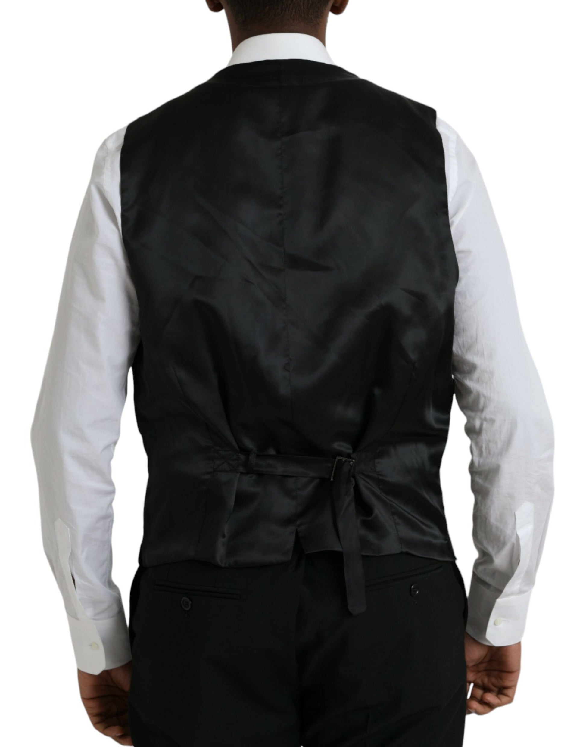 Dolce & Gabbana Black Three Piece Suits for Men additional view
