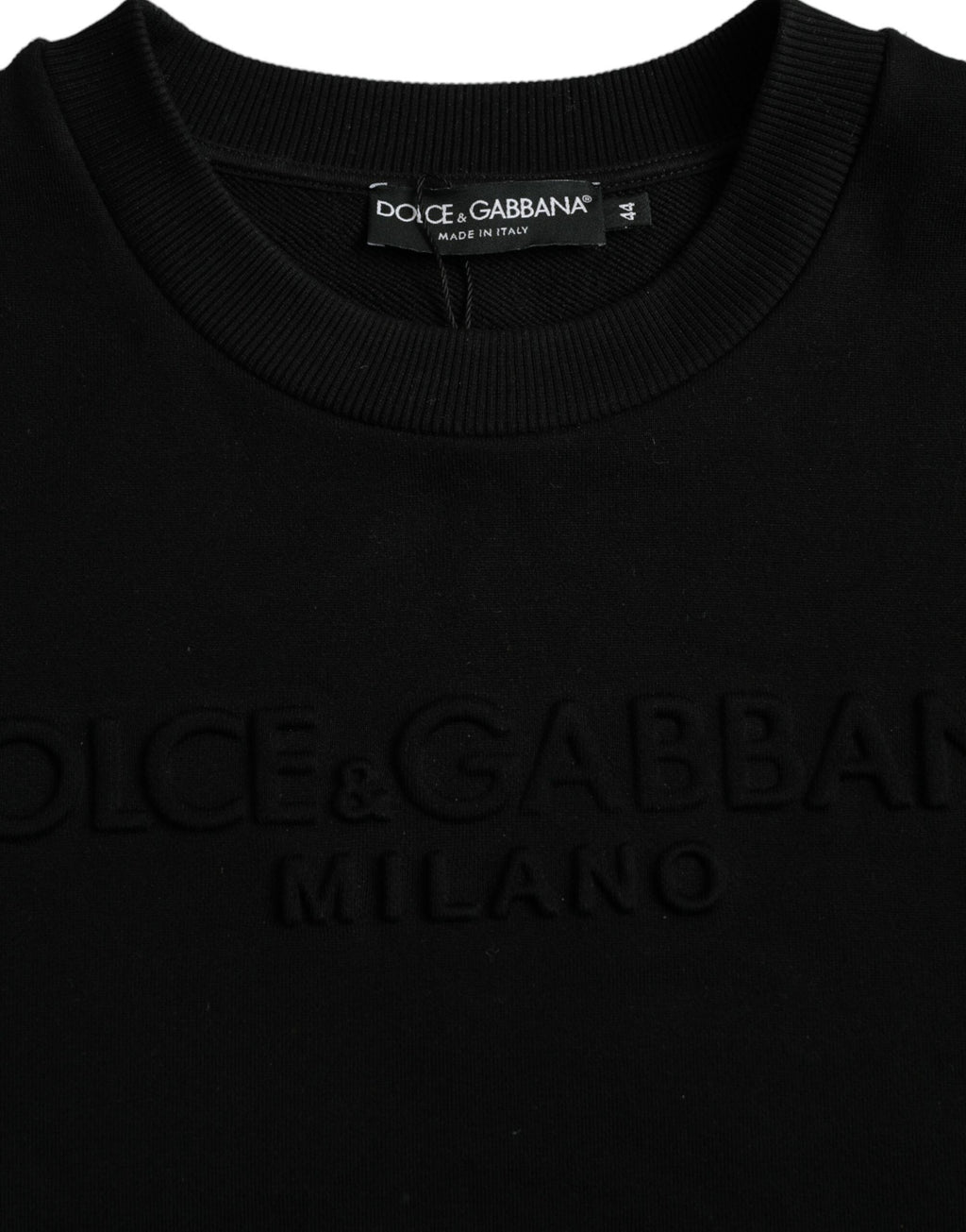 Dolce & Gabbana Black Sweatshirt for Men detail view