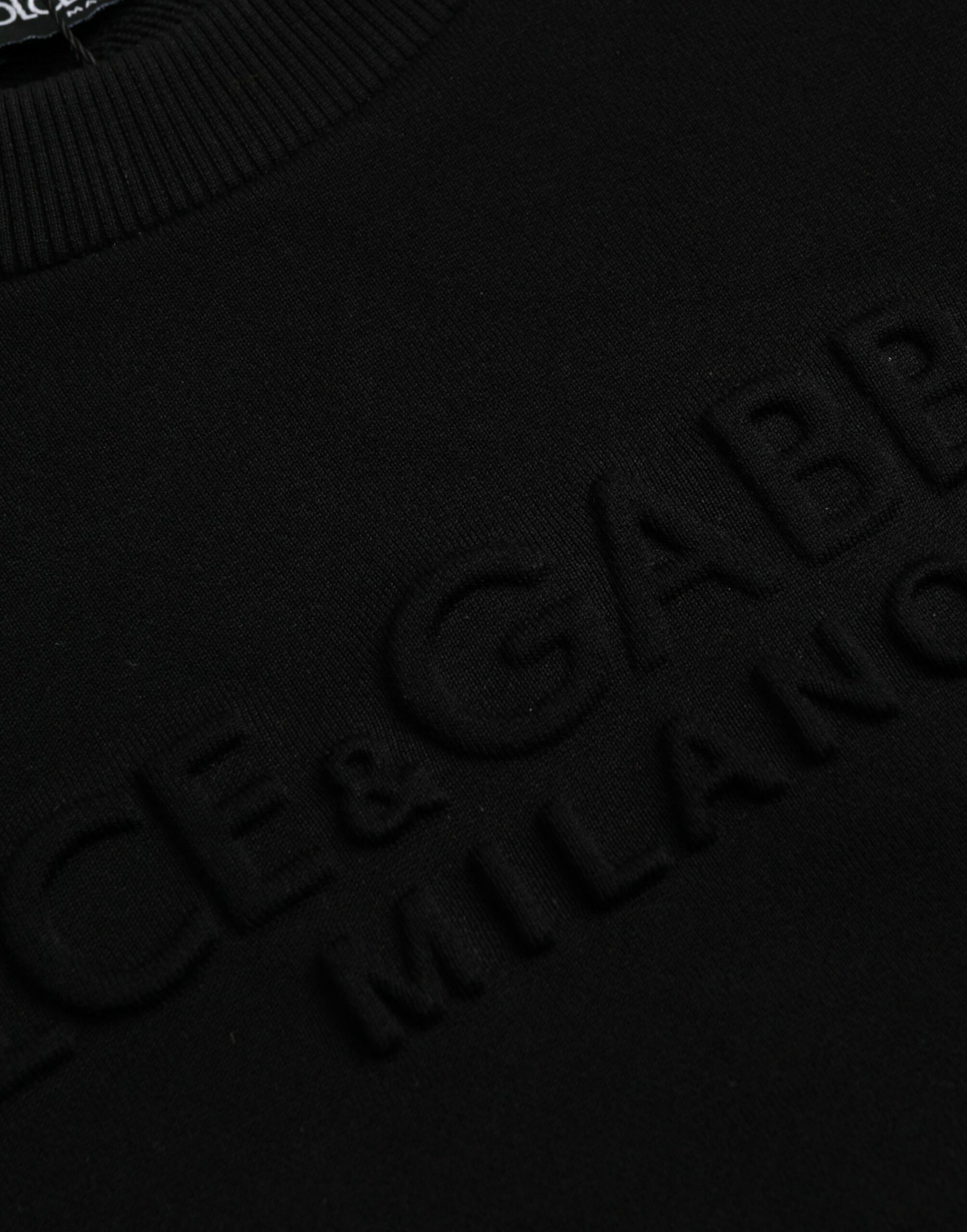 Dolce & Gabbana Black Sweatshirt for Men side view