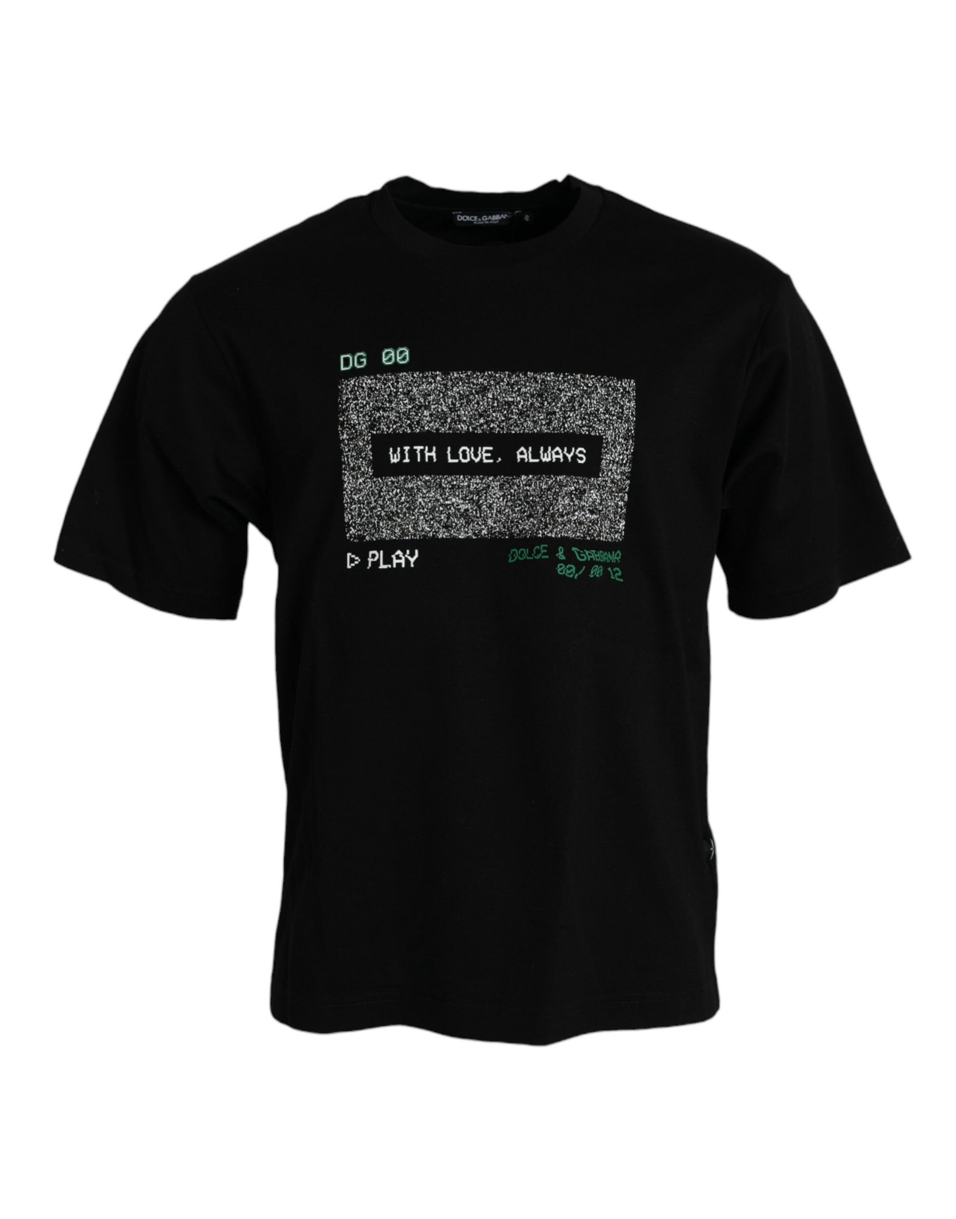 Dolce & Gabbana Black T-Shirt for Men