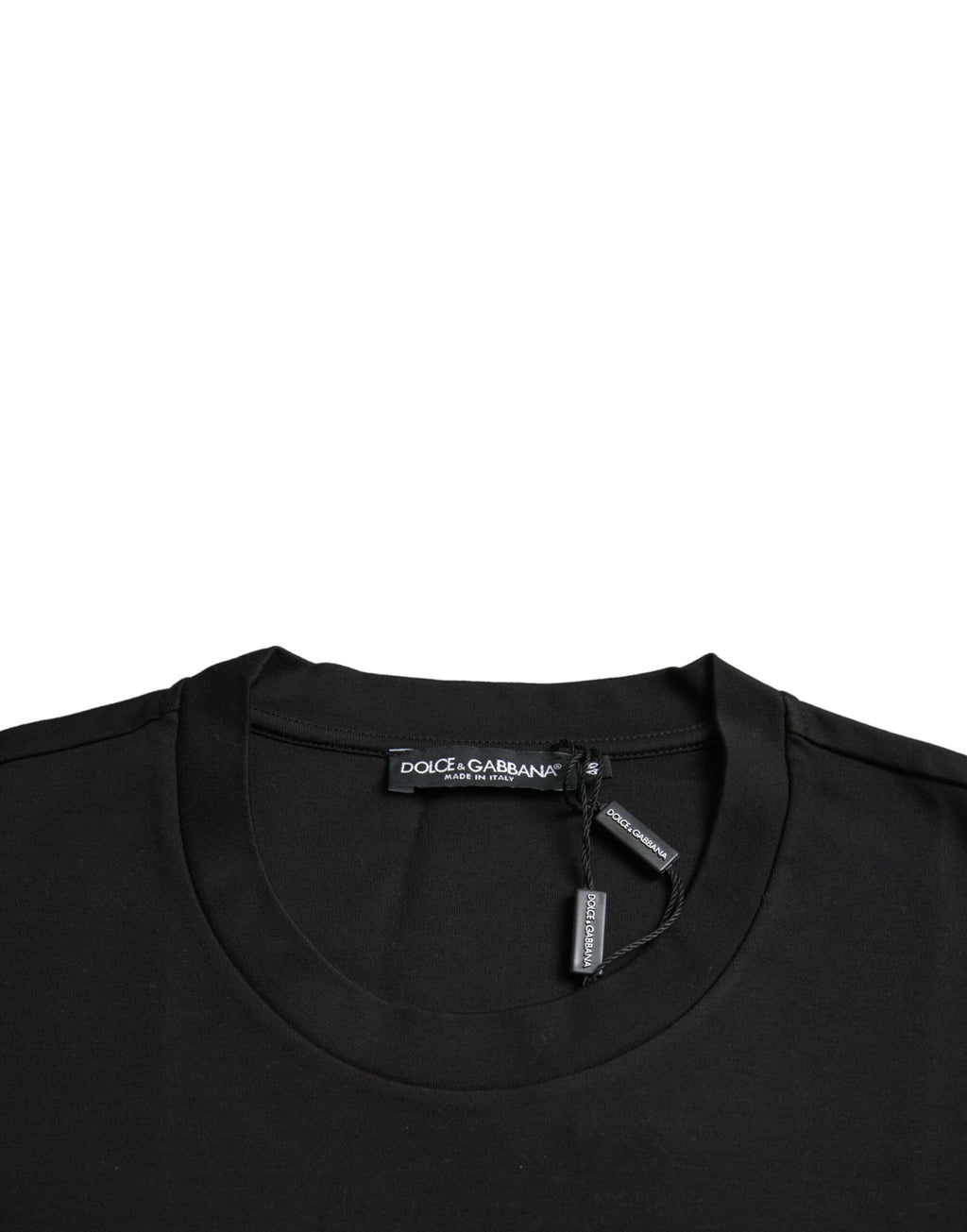Dolce & Gabbana Black T-Shirt for Men detail view
