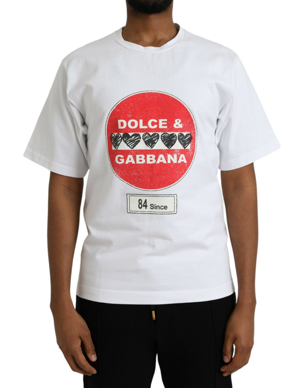 Dolce & Gabbana White T-Shirt for Men