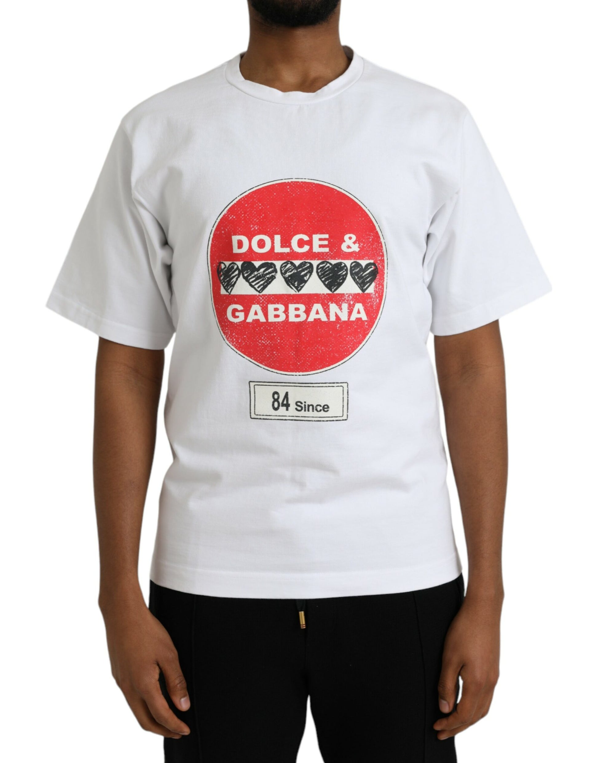 Dolce & Gabbana White T-Shirt for Men