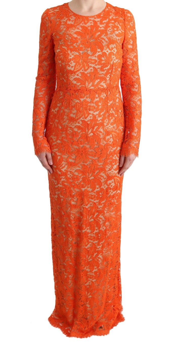 Dolce & Gabbana Orange Long Dress for Women