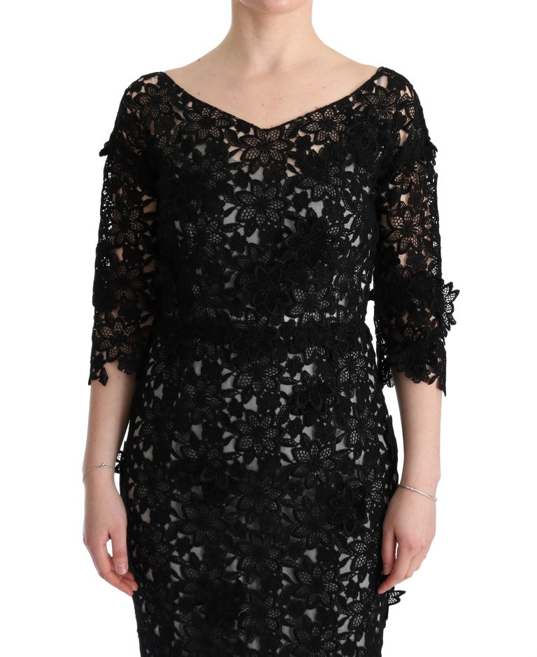 Dolce & Gabbana Black Long Dress for Women additional view