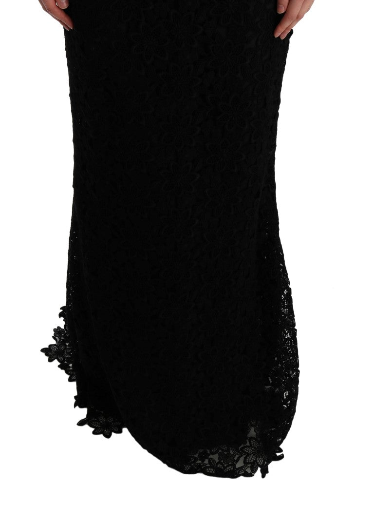 Dolce & Gabbana Black Long Dress for Women additional view