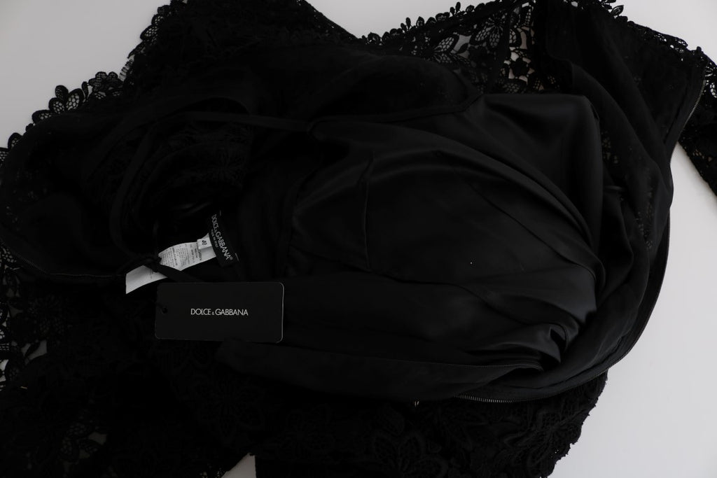 Dolce & Gabbana Black Long Dress for Women additional view