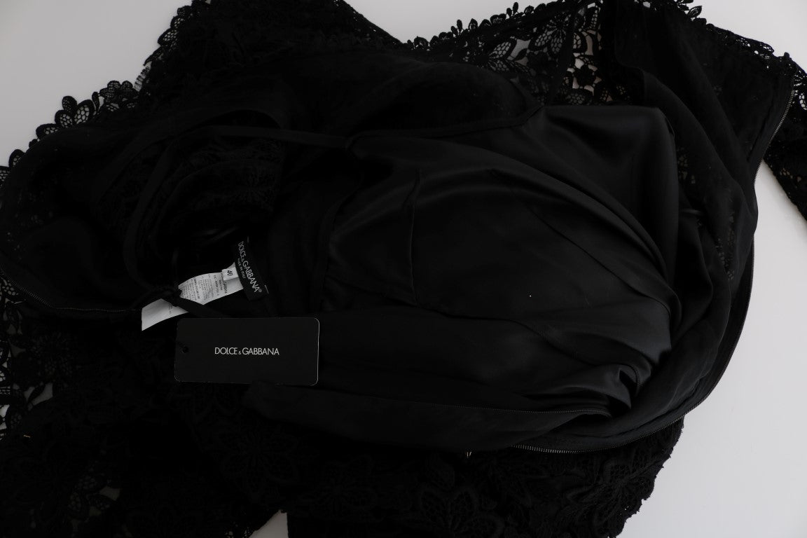 Dolce & Gabbana Black Long Dress for Women additional view