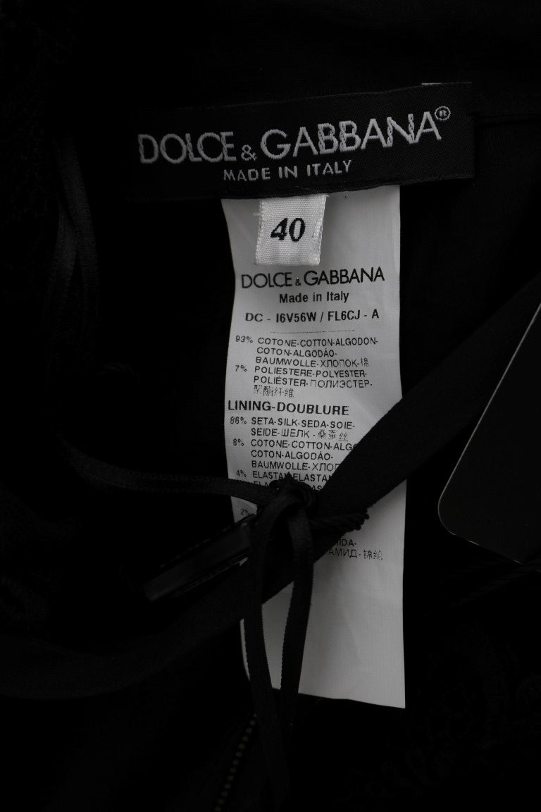 Dolce & Gabbana Black Long Dress for Women additional view