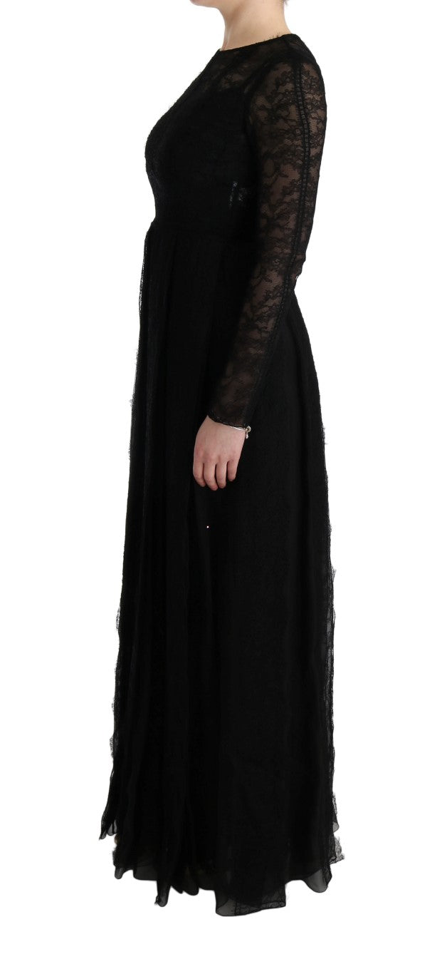 Dolce & Gabbana Black Long Dress for Women alternate view