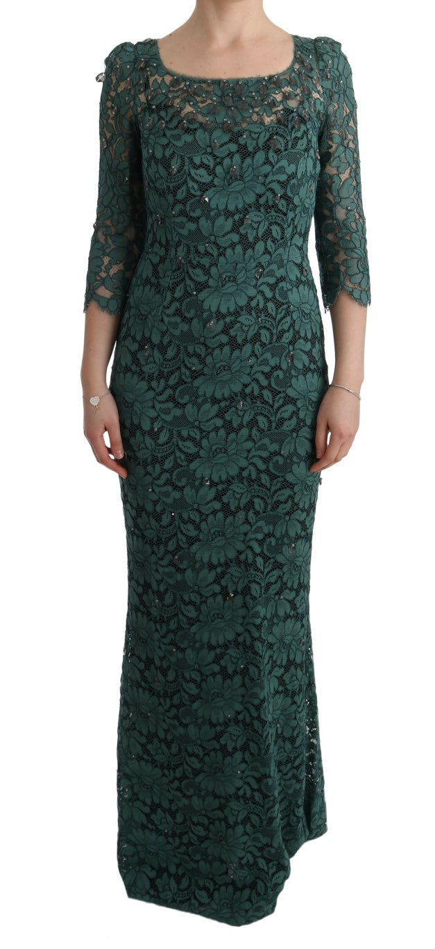 Dolce & Gabbana Green Long Dress for Women