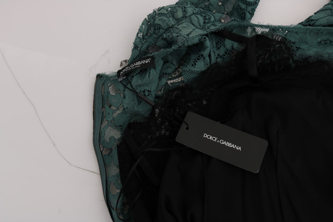 Dolce & Gabbana Green Long Dress for Women additional view