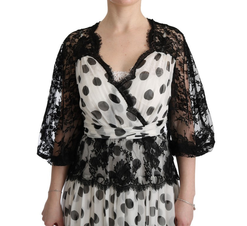 Dolce & Gabbana Black Long Dress for Women additional view