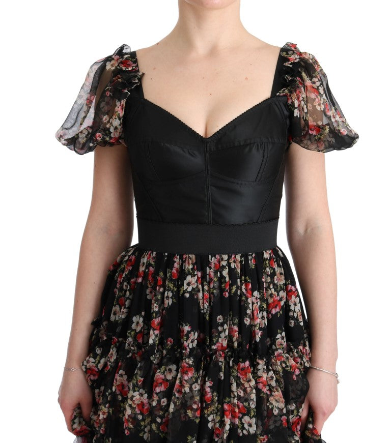Dolce & Gabbana Multicolor Long Dress for Women additional view