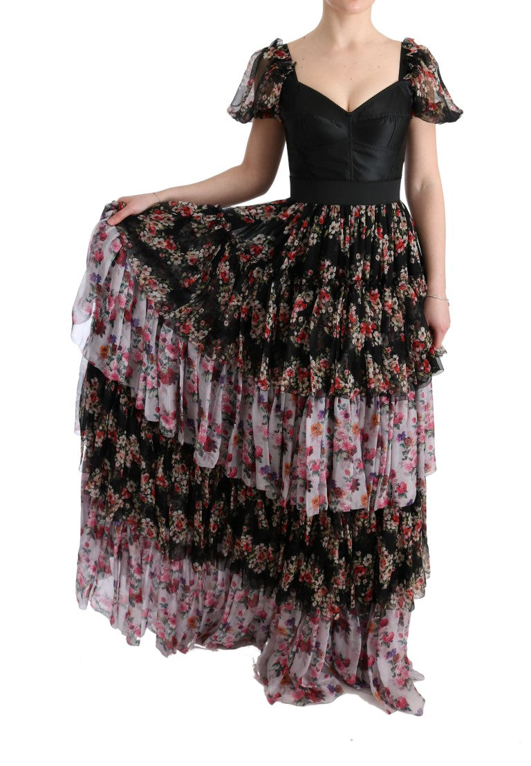 Dolce & Gabbana Multicolor Long Dress for Women additional view