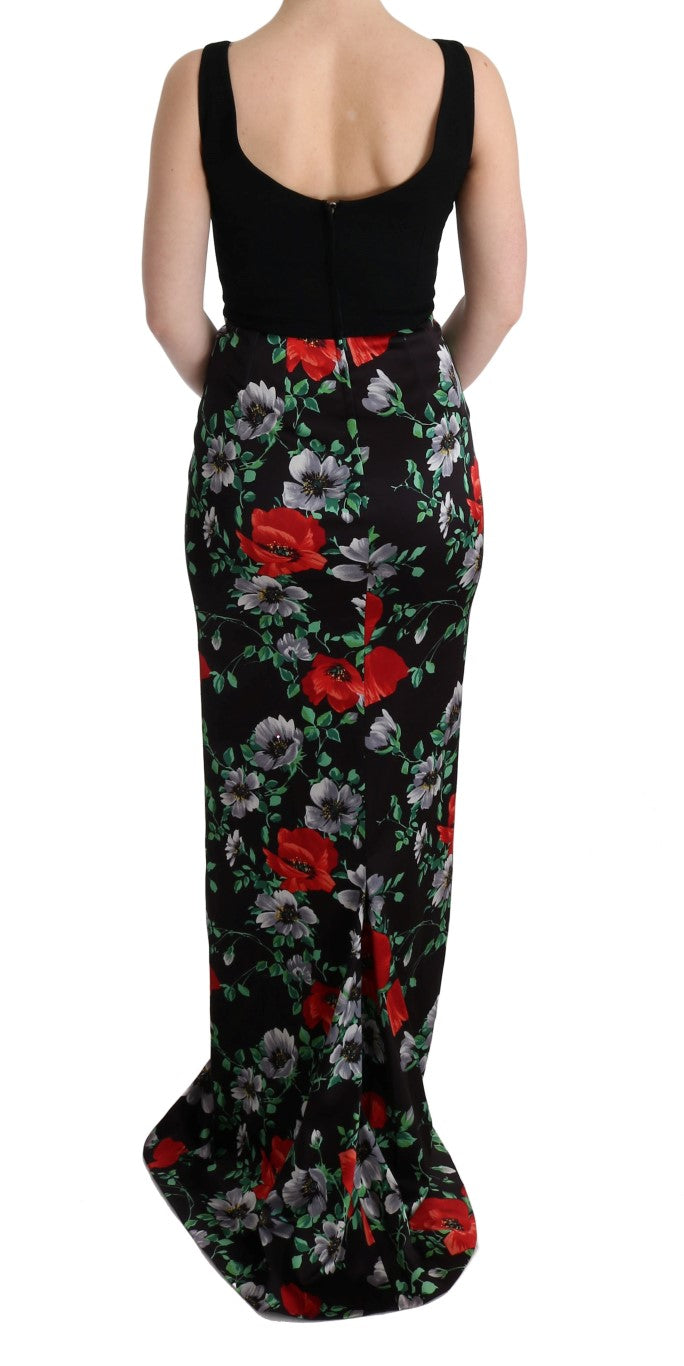 Dolce & Gabbana Multicolor Long Dress for Women detail view