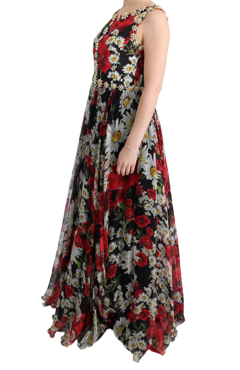 Dolce & Gabbana Multicolor Long Dress for Women alternate view