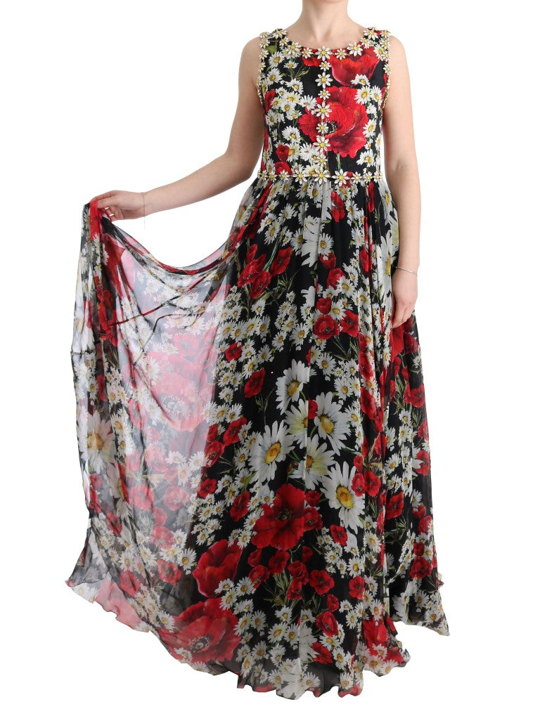 Dolce & Gabbana Multicolor Long Dress for Women additional view