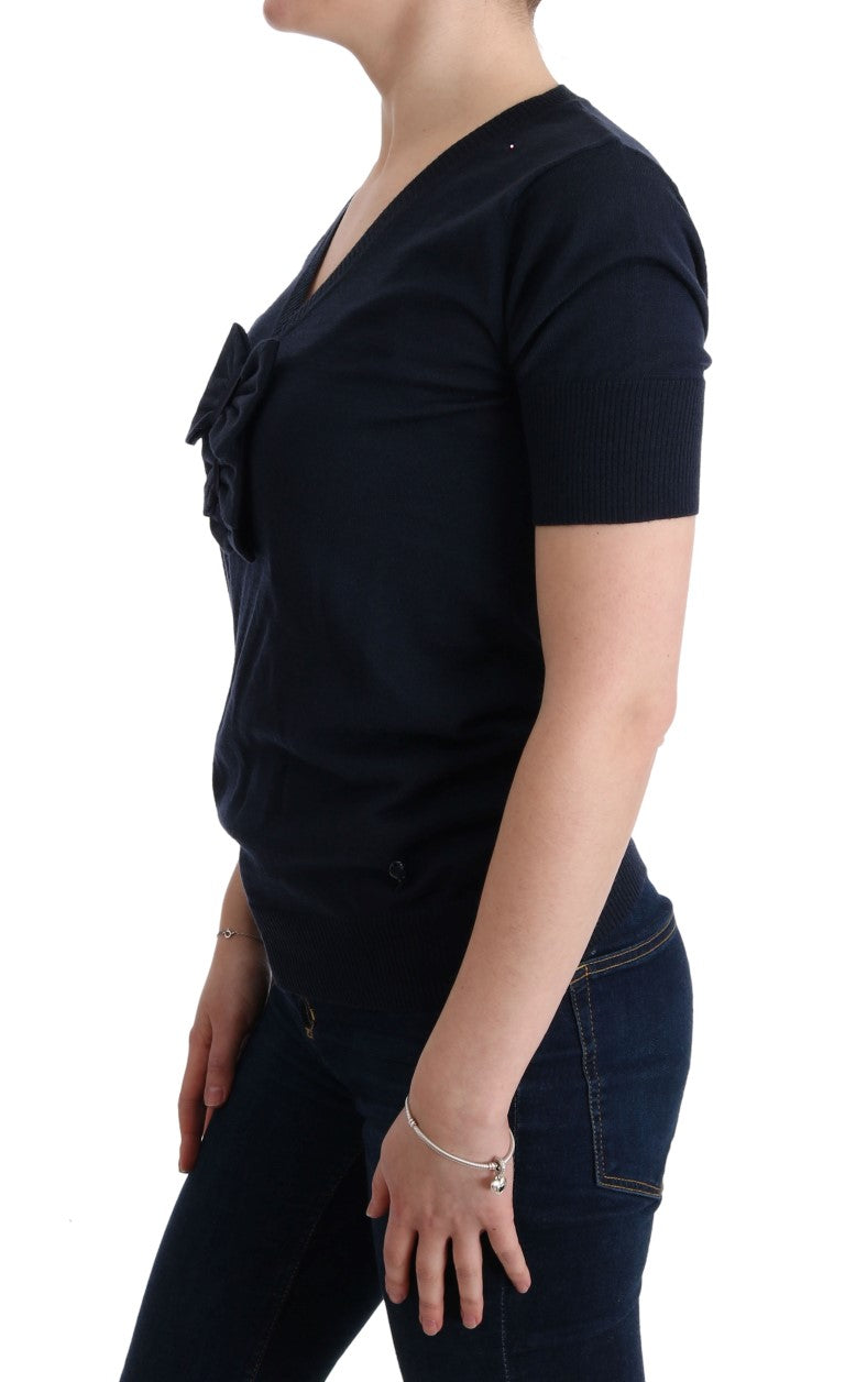 MARGHI LO' Blue T-Shirt for Women alternate view