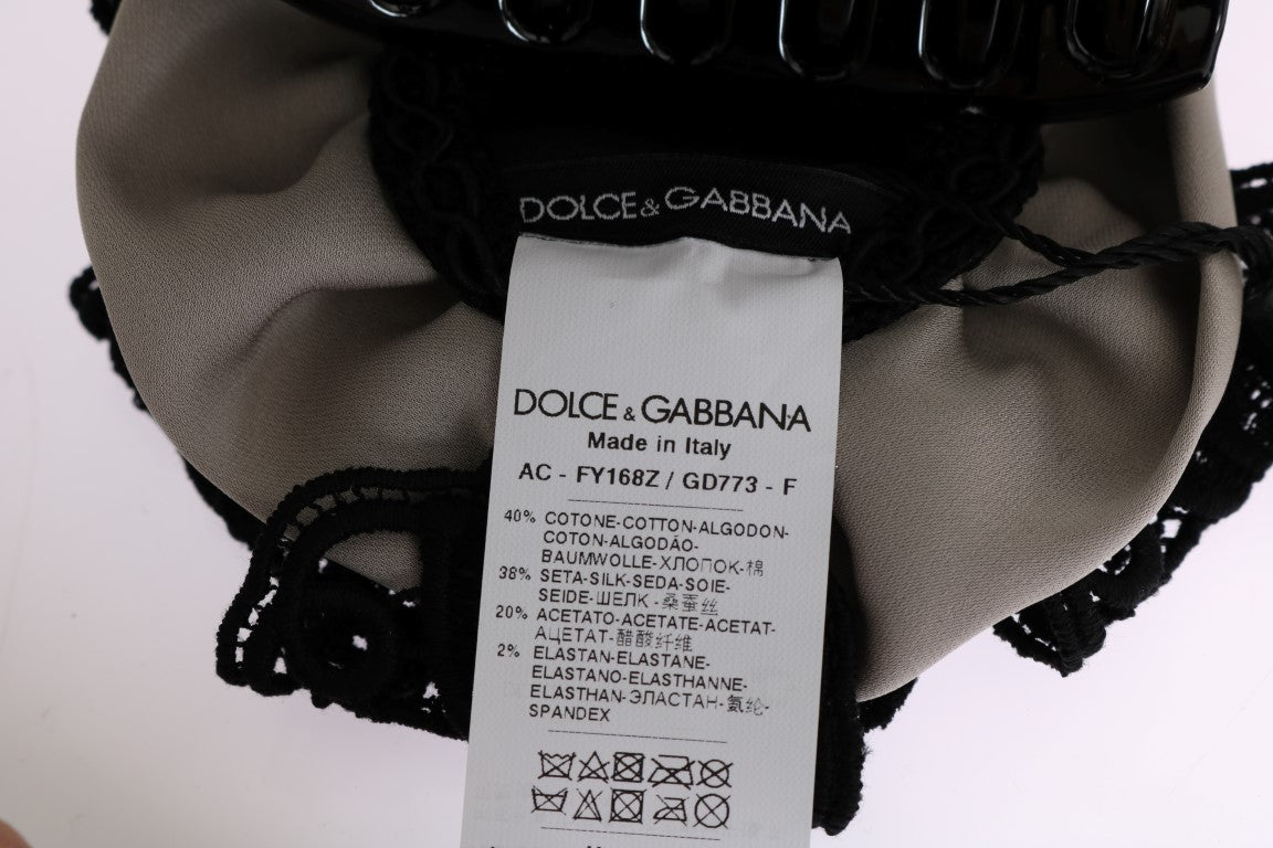 Dolce & Gabbana Grey Hair Clips for Women side view