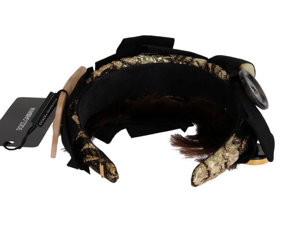 Dolce & Gabbana Black Headbands for Women additional view