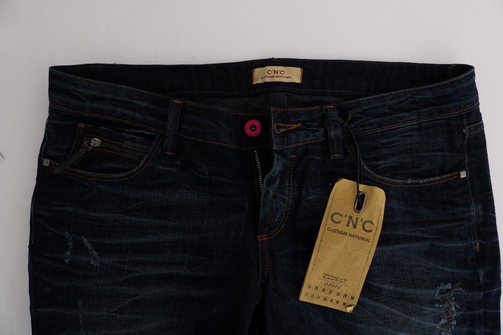 Costume National Blue Skinny Jeans for Women additional view